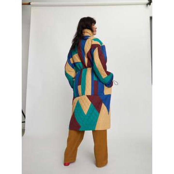 Patchwork Coat - Multicolour