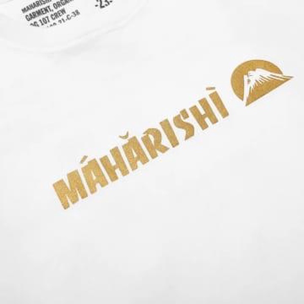 Gold Maha Tailor Tee White