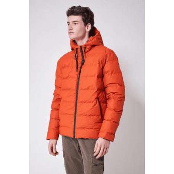 Tantä Hrom Raincoat Padded Jacket Burnt Ochre