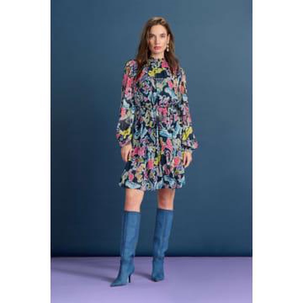 Amsterdam - Full Flow Deep Blue Dress