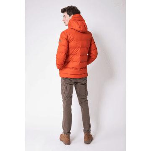 Tantä Hrom Raincoat Padded Jacket Burnt Ochre