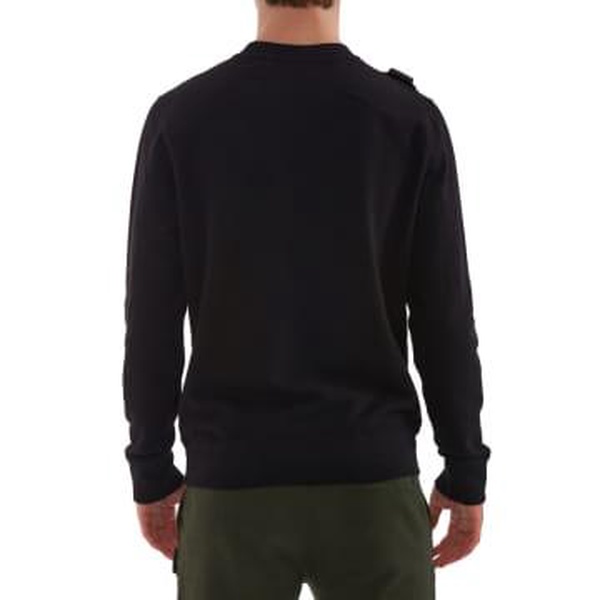 Core Crew Sweat Jet Black