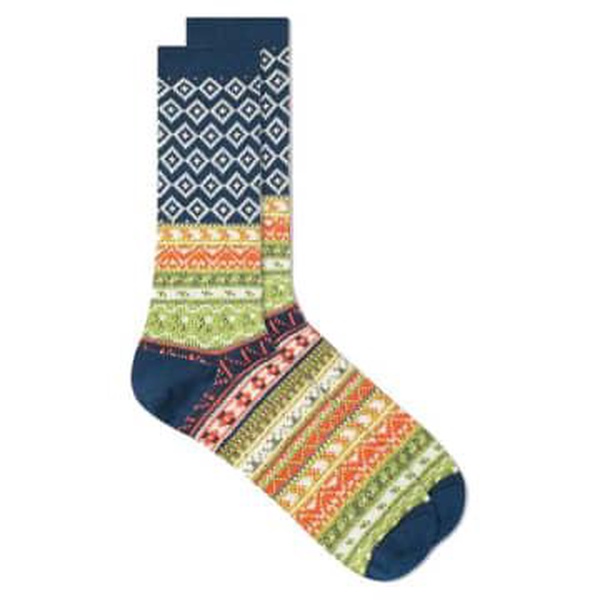 5 Fair Isle Jacquard Crew Sock