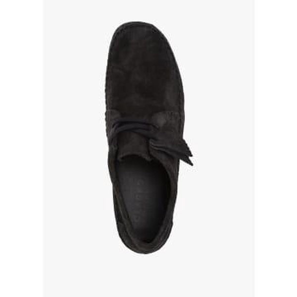 Mens Weaver Suede Shoes In Black