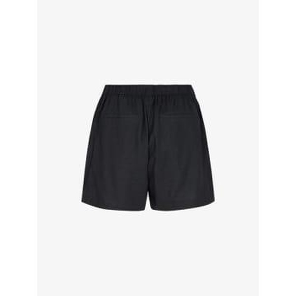 Naja 8 Linen Shorts - Black