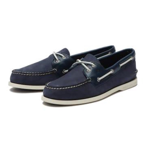 Topsider Authentic Original 2-eye Tumbled & Nubuck Navy