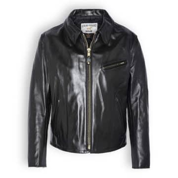 Biker Horsehide Leather Jacket 689h