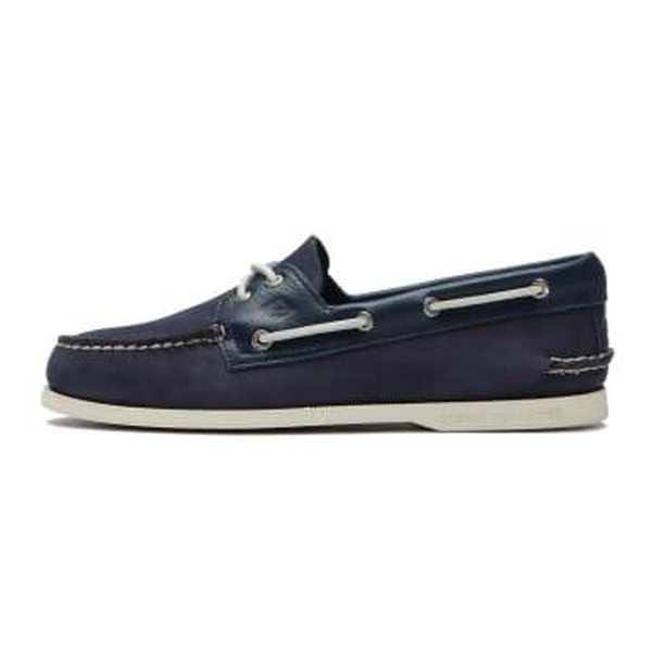 Topsider Authentic Original 2-eye Tumbled & Nubuck Navy