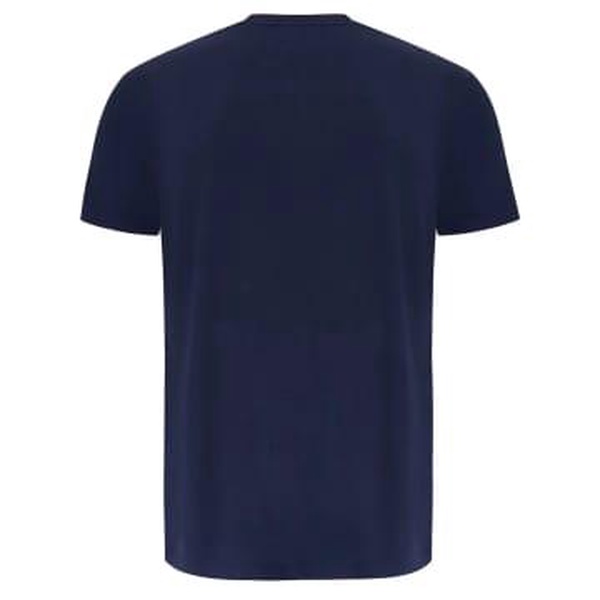 Naunton Pin Badge T-shirt - Navy