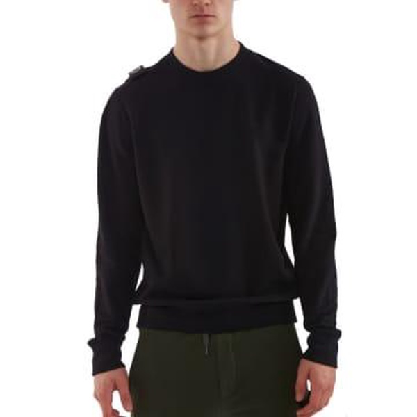 Core Crew Sweat Jet Black