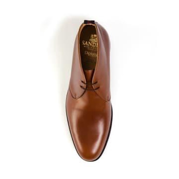 Monaco boots in brown veal leather