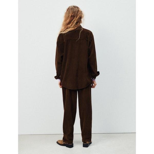 Padow Cord Trousers Brown