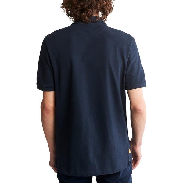 Millers River Pique Polo - Dark Sapphire