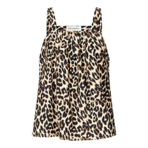 Lungill Leopard Print Strap Top - Leo Print