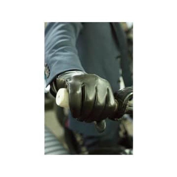 Xavier gloves - Touch - Alpaca lining - Lamb leather - Black