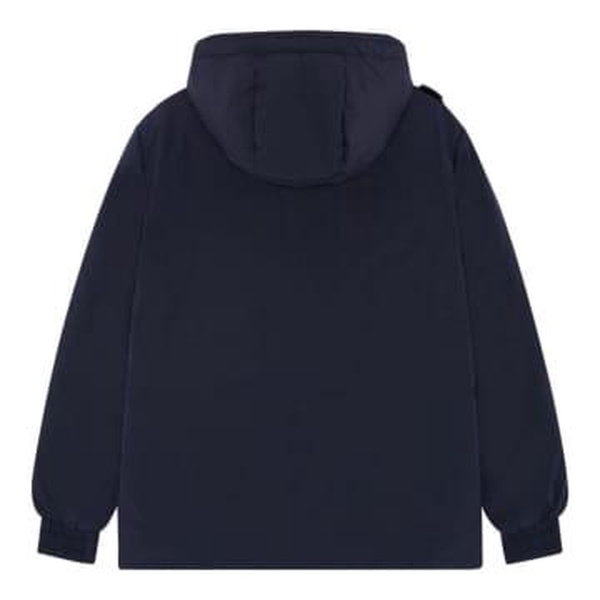 Detachable Hood Down Jacket Dark Navy