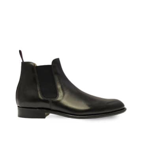 Chelsea Bucharest Black Chelsea boots in veal leather