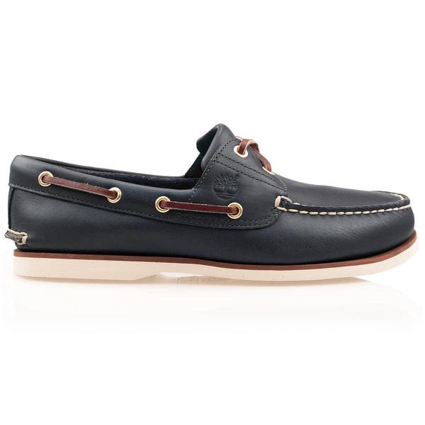 Classic Boat Shoe - 74036 Md Blue Full Grain