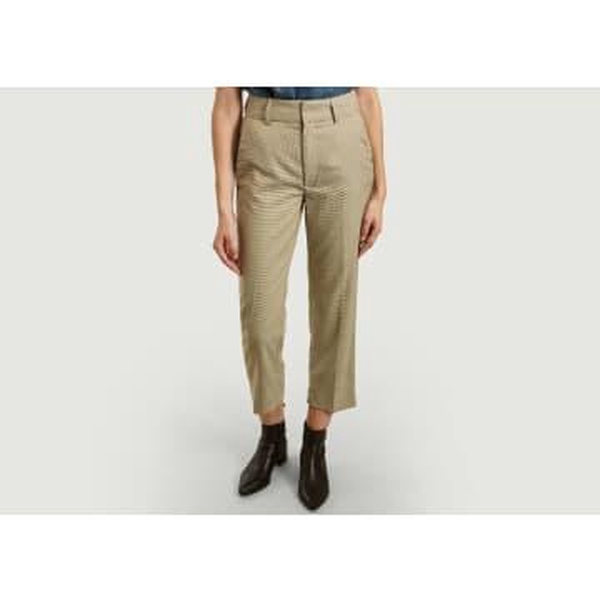 Taupe Liv 7 8 Length Trousers