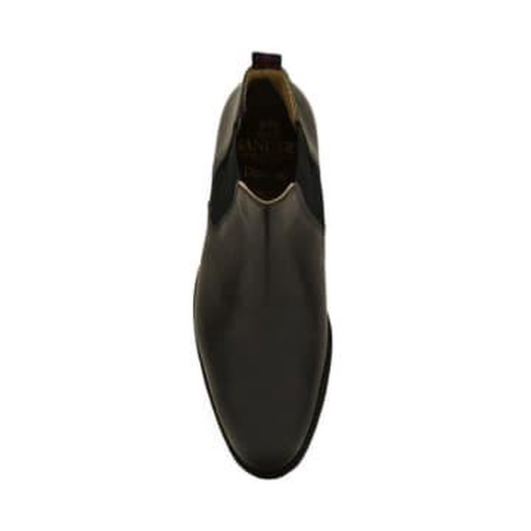 Chelsea Bucharest Black Chelsea boots in veal leather