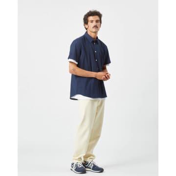 Eric 9802 Short Sleeve Shirt - Navy Blazer