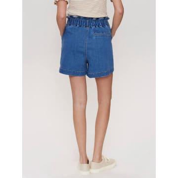 Nululu Denim Shorts - Medium Blue