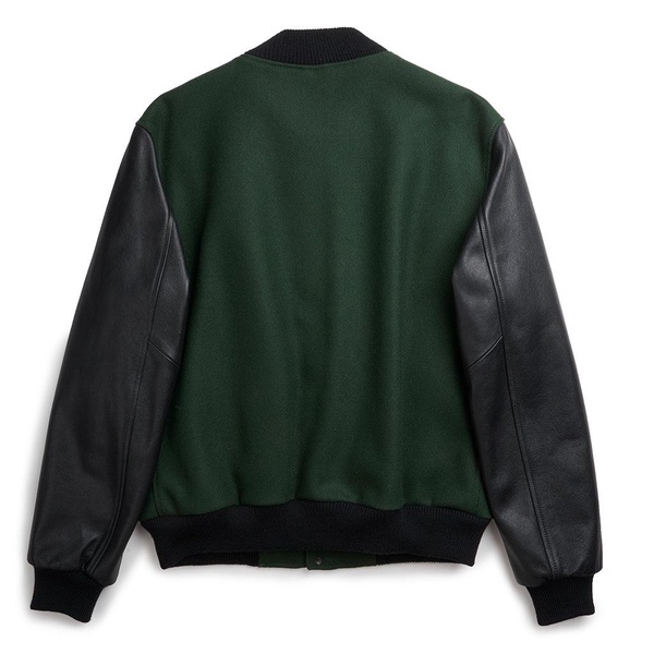 Pine Varsity Jacket - Green