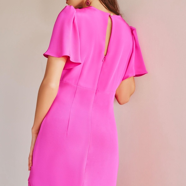 Teea Dress - Pink & Purple