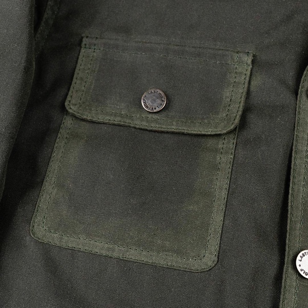 Ranger Wax Canvas Work Jacket - Forest Green