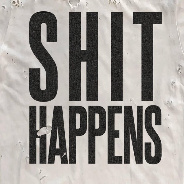 Shit Happens Thrasher T-Shirt | White