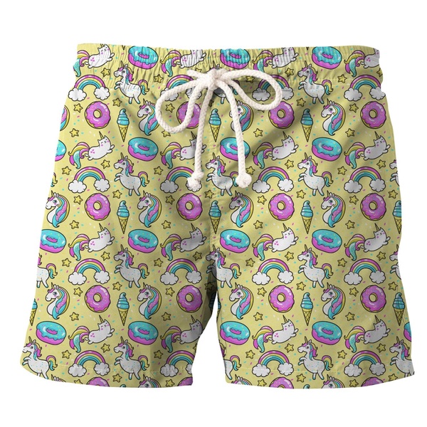 Unicorn Heaven Swimming Shorts