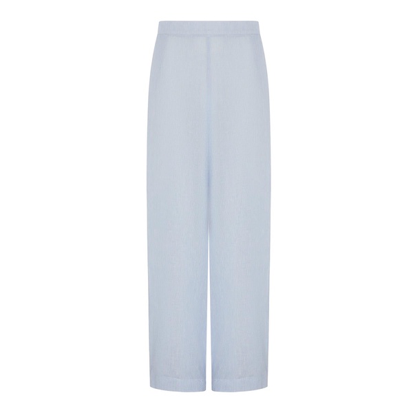 Jasmin Linen Trouser - Ice Blue