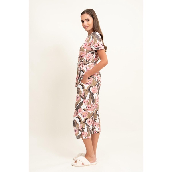 Tulip Blossom Print Pyjama Set