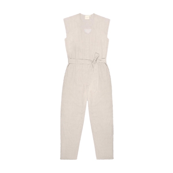 Evening Chai Light Ecru Jumpsuit