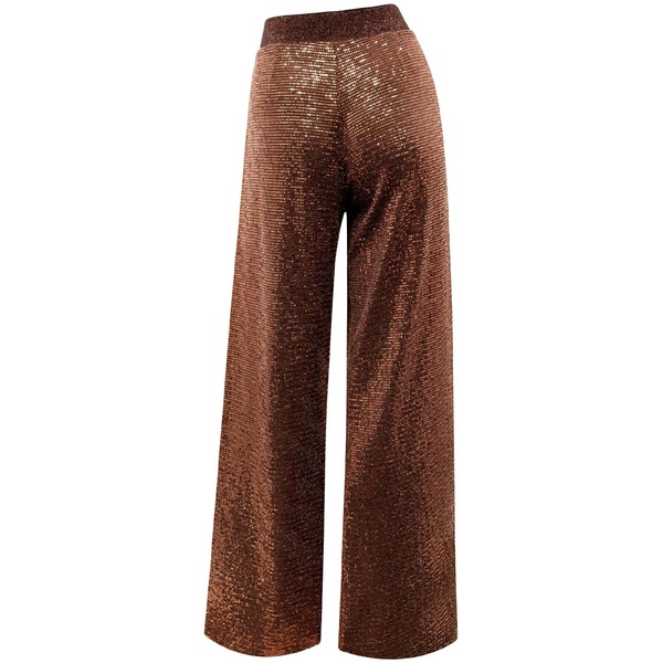 Leftfield Copper Sequin Trousers