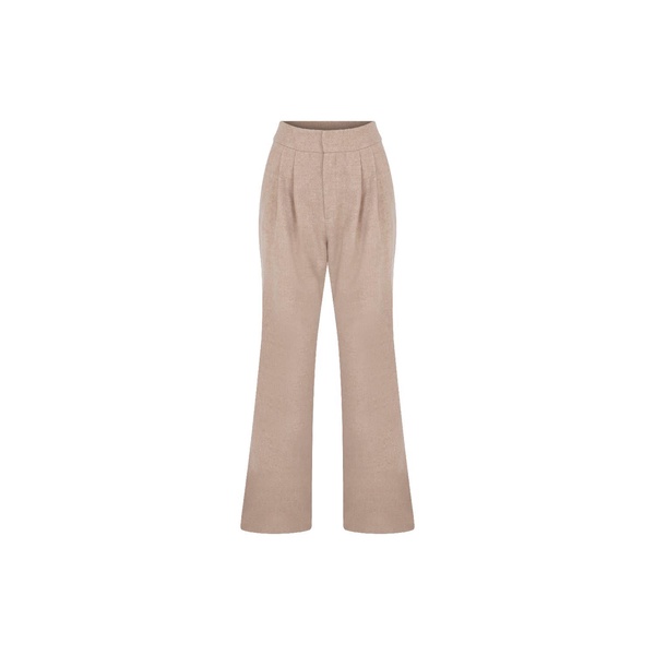 Tina Wool Trousers In Beige