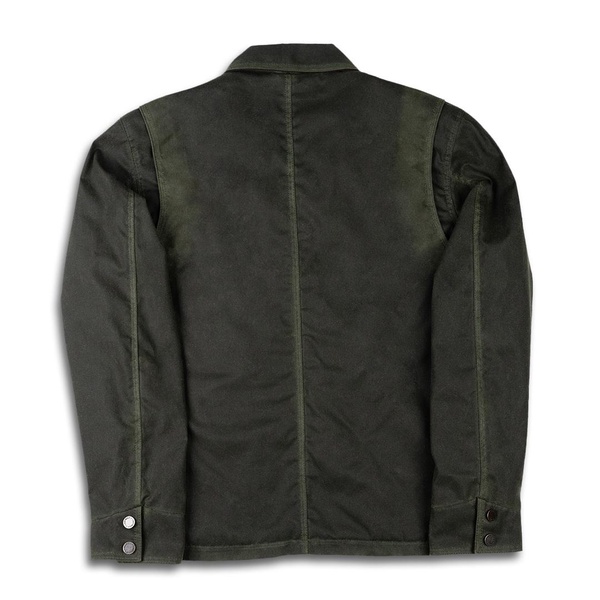 Ranger Wax Canvas Work Jacket - Forest Green