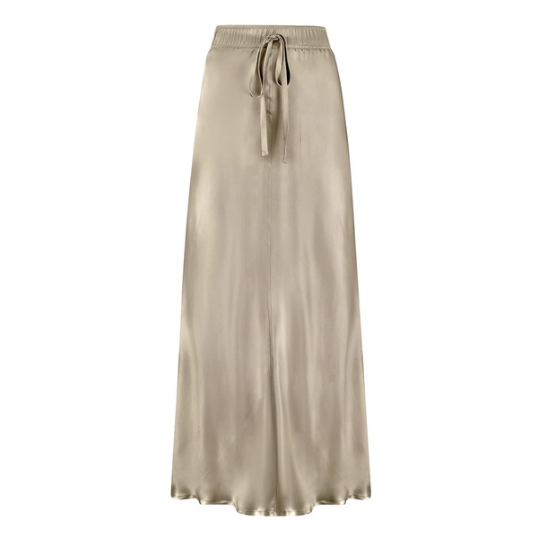 Ella Silk Skirt - Sand