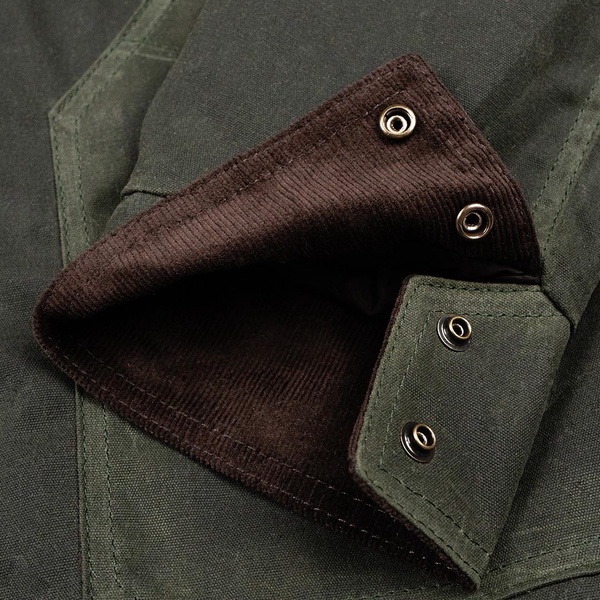 Ranger Wax Canvas Work Jacket - Forest Green