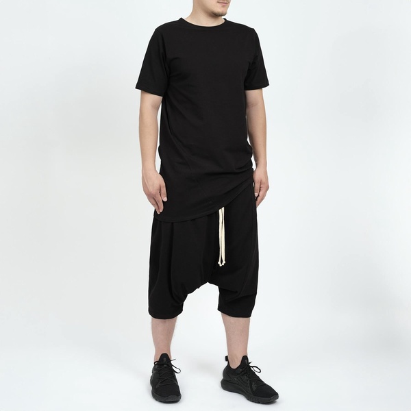 Relaxed Fit Low Crotch Trousers