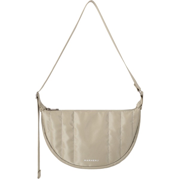 Recycled Nylon Hobo Bag - Luna - Beige