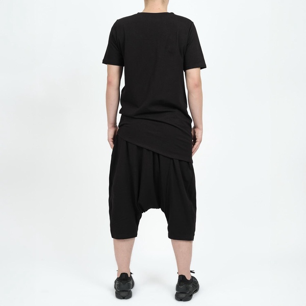 Relaxed Fit Low Crotch Trousers