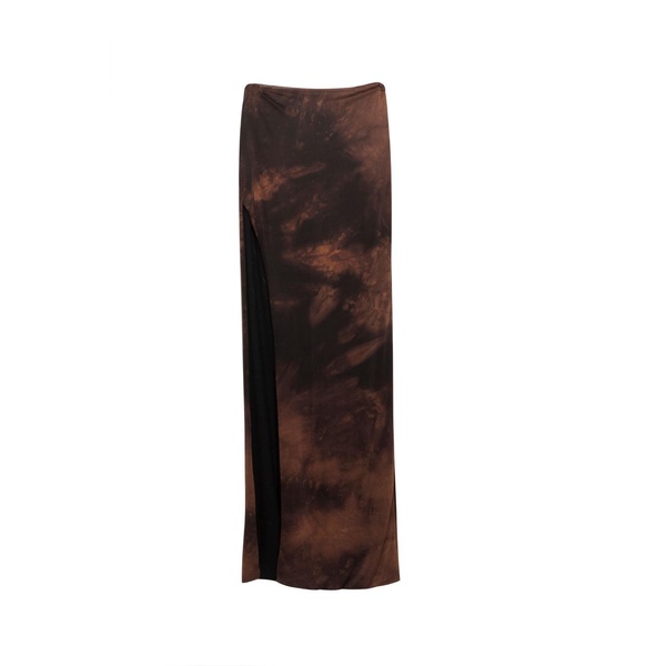 Tie Dye Brown Skirt