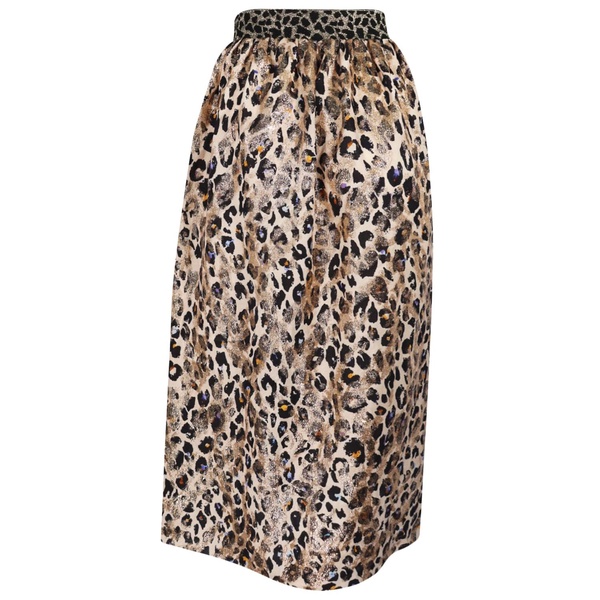 Long Lived Animal Print Skirt