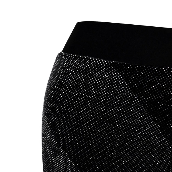 Magical Realism Black & Sliver Velvet Trousers