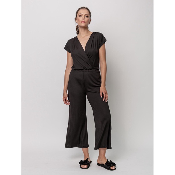 Jumpsuit With Short Sleeves