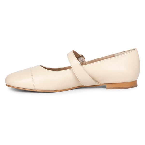 Garlen - Flat Ballerinas - Cream