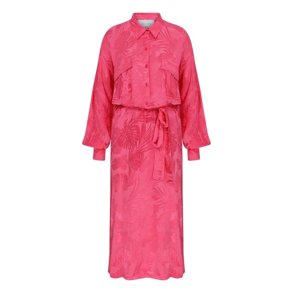 Cassin Jacquard Shirt Dress