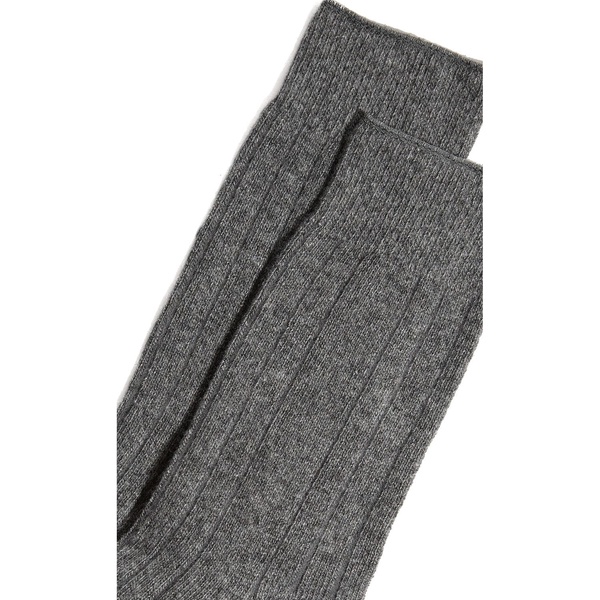 Lux Cashmere Socks - Grey