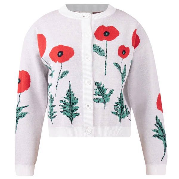 Poppy Crop Cardigan